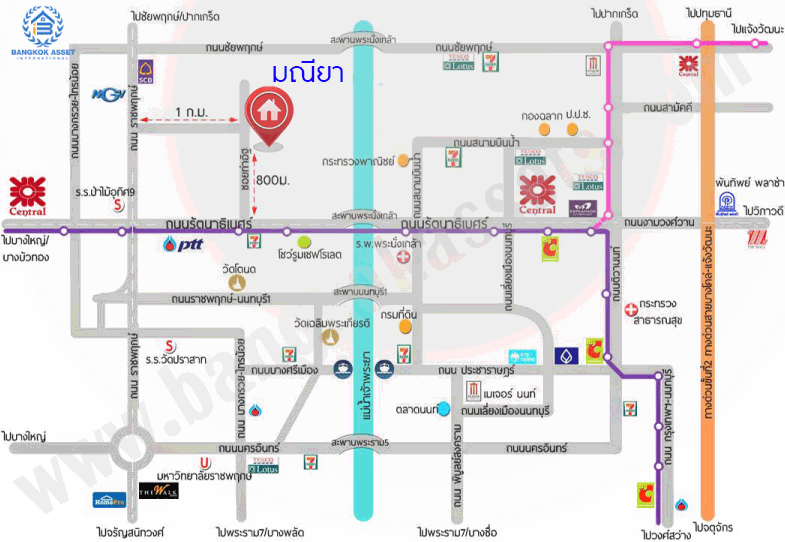 บ้านมือสองตกแต่งใหม่ ม.มณียา รัตนาธิเบศร์-ท่าอิฐ แบรนด์ Property Perfect หลังใหญ่ เนื้อที่ 61.6 ตร.ว. ฟังก์ชันครบ! 4 ห้องนอน 2 ห้องน้ำ 2 ที่จอดรถ บนทำเลที่ดีที่สุด! เชื่อมต่อถ.รัตนาธิเบศร์ และถ.ราชพฤกษ์ ใจกลาง 2 เซ็นทรัลฯ ใกล้ MRT "สถานีบางรักน้อยท่าอิฐ"